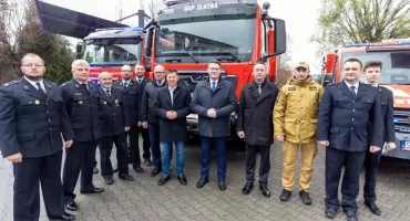 Nowe wozy ratowniczo-gaśnicze dla jednostek OSP w województwie śląskim
