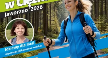 Rajd Nordic Walking w Jaworznie. Wesprzyj Katarzynę Wiecheć, która choruję na zanik wieloukładowy