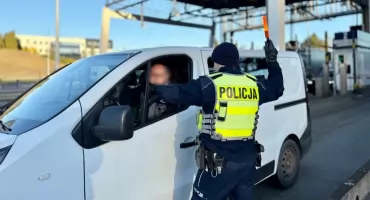 Kontrola trzeźwości na autostradzie A4. Mieszkaniec Jaworzna z promilami 