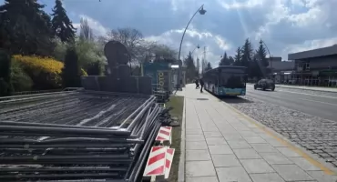 Zatoki autobusowe od.Nowa. W Jaworznie kolejny przystanek do remontu