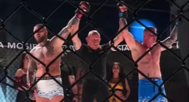 Patryk Szyguła z Jaworzna wystapił na gali Silesian MMA 25