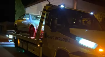 Pijany kierowca dobił do ogrodzenia w Ciężkowicach