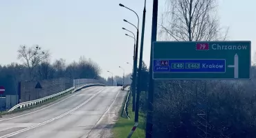 Remont autostrady A4 w Jaworznie. Zamknięcie węzła Byczyna 