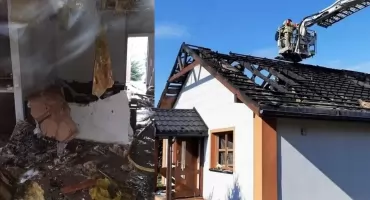 Dom Szymona i Kariny spłonął w święta. Trwa zbiórka na odbudowę