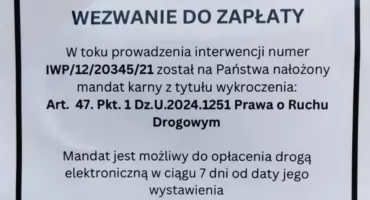 Fałszywe mandaty za wycieraczką. Służby ostrzegają przed nowym sposobem oszustwa