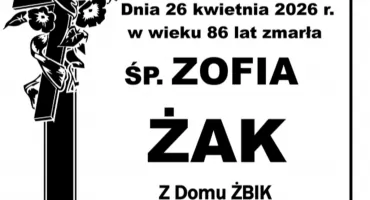 Ostatnie pożegnanie śp. Zofii Żak 