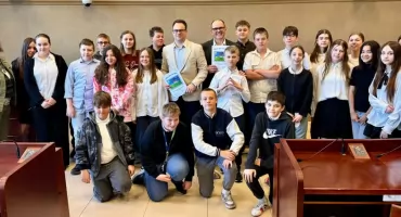 Lekcja samorządu dla uczniów z Jaworzna