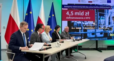 Fabryka samochodów elektrycznych w Jaworznie z finansowaniem. EMP podpisało umowę na 4,5 mld zł