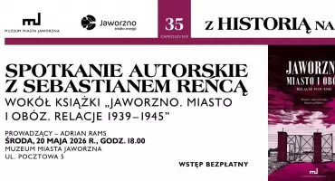 Mroczne lata okupacji w relacjach świadków - spotkanie autorskie z Sebastianem Reńcą w jaworznickim  muzeum 