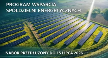 Program wsparcia spółdzielni energetycznych - nabór przedłużony do 15 lipca