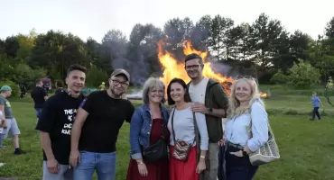 Sobótki w Jaworznie zapłonęły