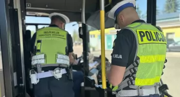 Kontrole autobusów w Jaworznie. Wspólna akcja służb