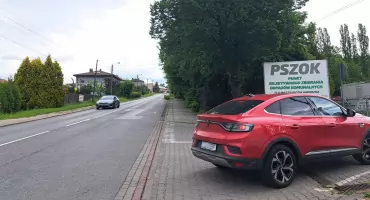 Zaplanują 4 miejsca postojowe przed PSZOK-iem. Miasto otrzymało 1,5 miliona złotych na projekt i przebudowę ulicy Górnośląskiej