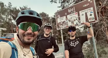 Z Jaworzna aż na Hel. Rowerem przejechali ponad 700 kilometrów