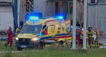 Wypadek na terenie szybu Grzegorz. Poszkodowany zabrany do szpitala