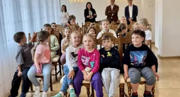 Pierwszoklasiści poznawali pracę jaworznickiego samorządu