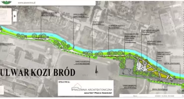 Szczakowa: Bulwary nad Kozim Brodem mogą być pierwszą inwestycją w tej dzielnicy, która jest wynikiem konsultacji z mieszkańcami