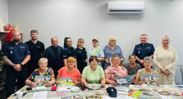 Seniorzy rozmawiali o bezpieczeństwie w przestrzeni publicznej i internecie