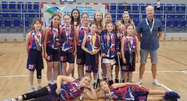 Koszykarki UKS Orzeł Jaworzno – podwójnymi brązowymi medalistkami mistrzostw Śląska