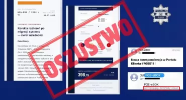 Uwaga na fałszywe wiadomości o zwrocie za energię elektryczną