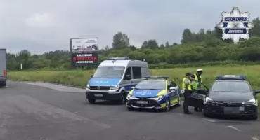 Kontrola ciężarówek w Jaworznie