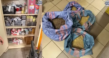 28 tysięcy papierosów i 22 kilogramy tytoniu. Tyle nagromadził 60-latek z Jaworzna