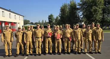 Awanse w jaworznickiej straży pożarnej. Sześciu funkcjonariuszy na nowych stanowiskach