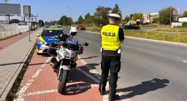 Wzmożone kontrole na drogach. Policjanci sprawdzali prędkość
