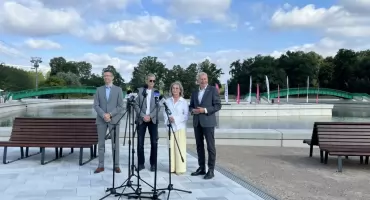 Kanał regatowy w TAURON Parku Śląskim odzyskuje blask. Jest nowa scena i plany kolejnych zmian