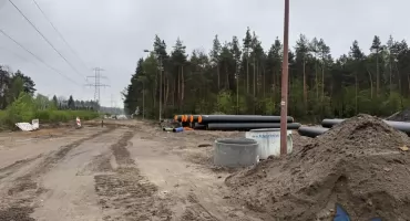Trwają prace przy nowych drogach i wiaduktach w Jaworznickim Obszarze Gospodarczym