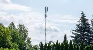 Nowy maszt telefonii komórkowej w centrum Jaworzna