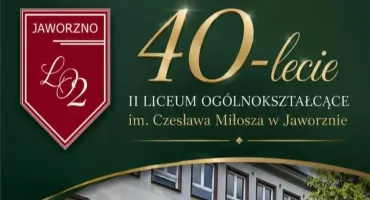 Jubileusz II LO w Jaworznie. Szkoła świętuje 40-lecie działalności