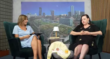 Cieszyńska mowa, wspomnienia i poezja. Spotkanie z Eweliną Szuścik