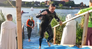 Marcin Smolik: Oszukiwałem głowę na trasie. Rower i buty pożyczył od kolegów, a potem ukończył ekstremalny triathlon
