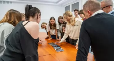 Lekcja przedsiębiorczości w CKZiU w Jaworznie