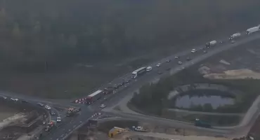 Gigantyczne korki na wyjeździe z Jaworzna