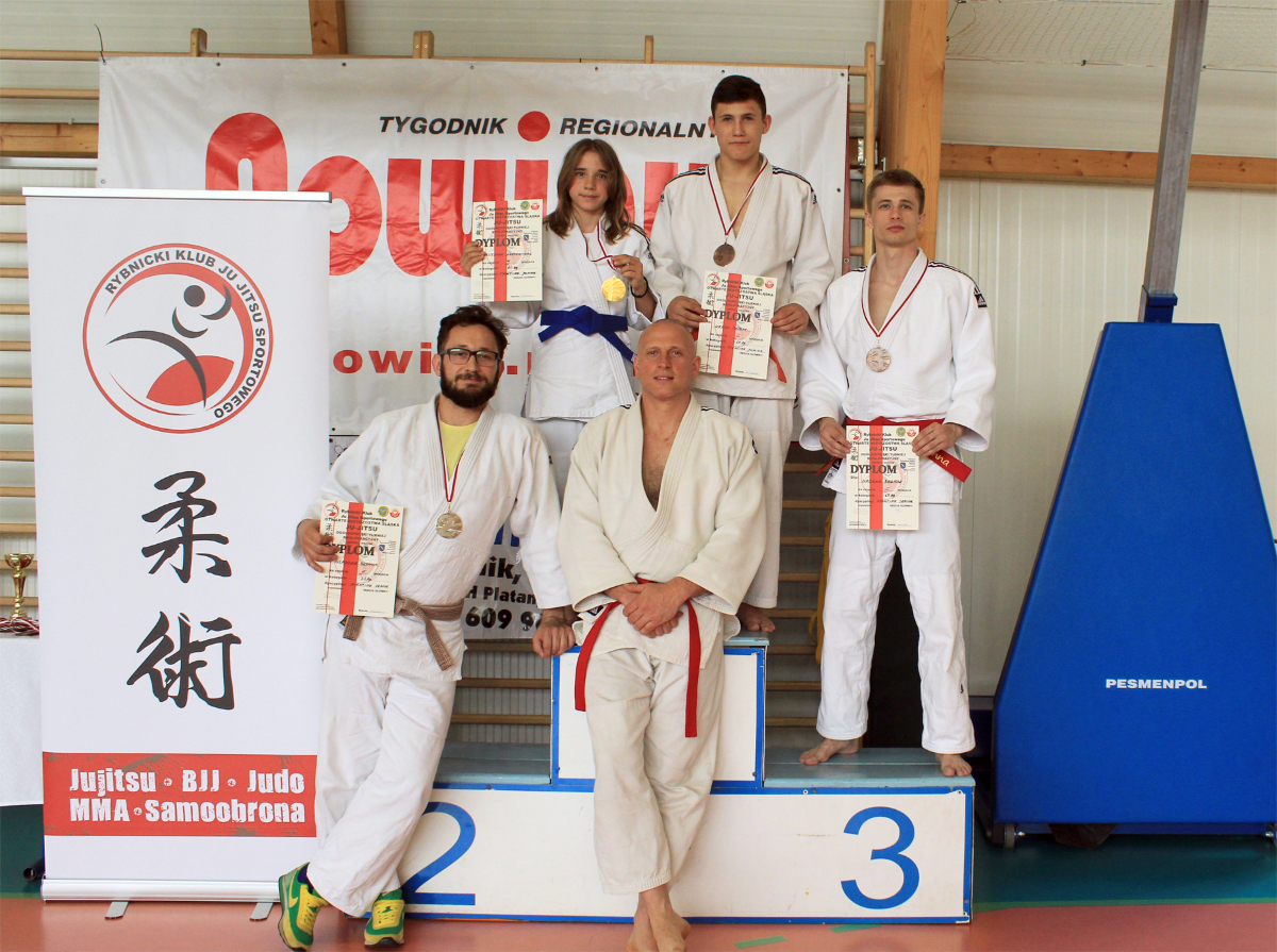Sześć medali w Mistrzostwach Śląska w Ju-jitsu