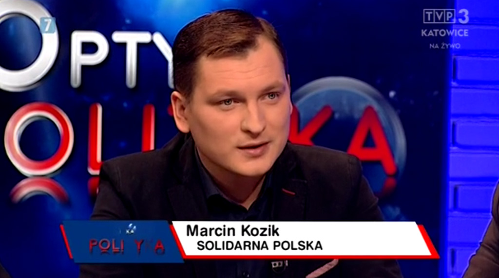 Marcin Kozik w TVP