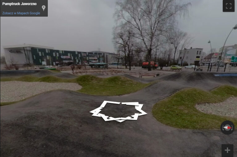 Pump truck na Google Street View – Jaworzno VR