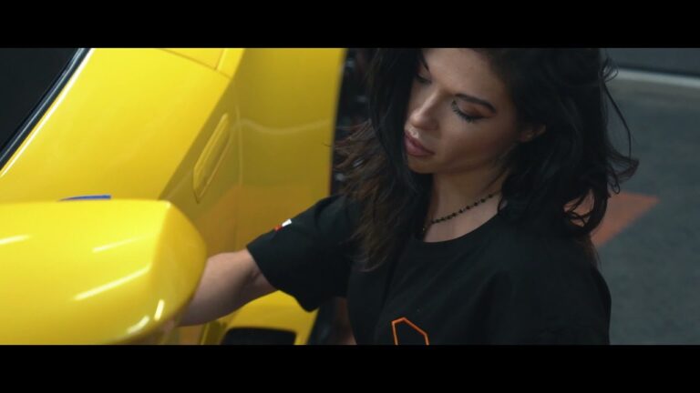Lamborghini  VS Alicja – kobieta jako Detailer samochodowy? Prestige Garage